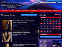 Tablet Screenshot of dearborntheater.com